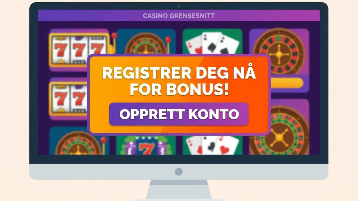 Registrering med bonus